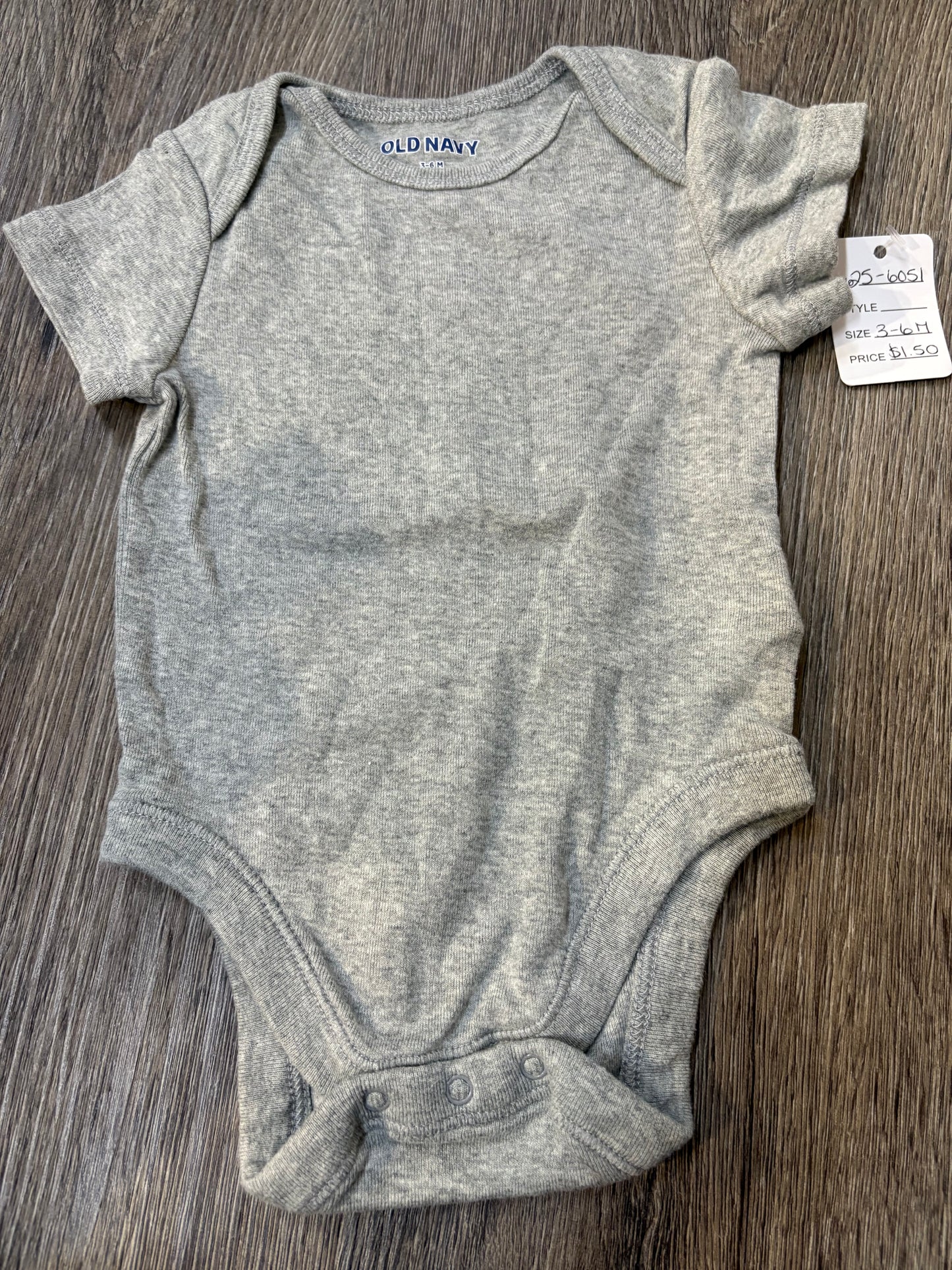 3-6 M “Old Navy” Onesie