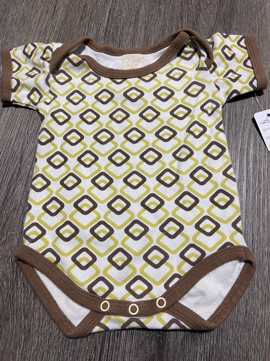 3-6 M Organic Cotton Onesie