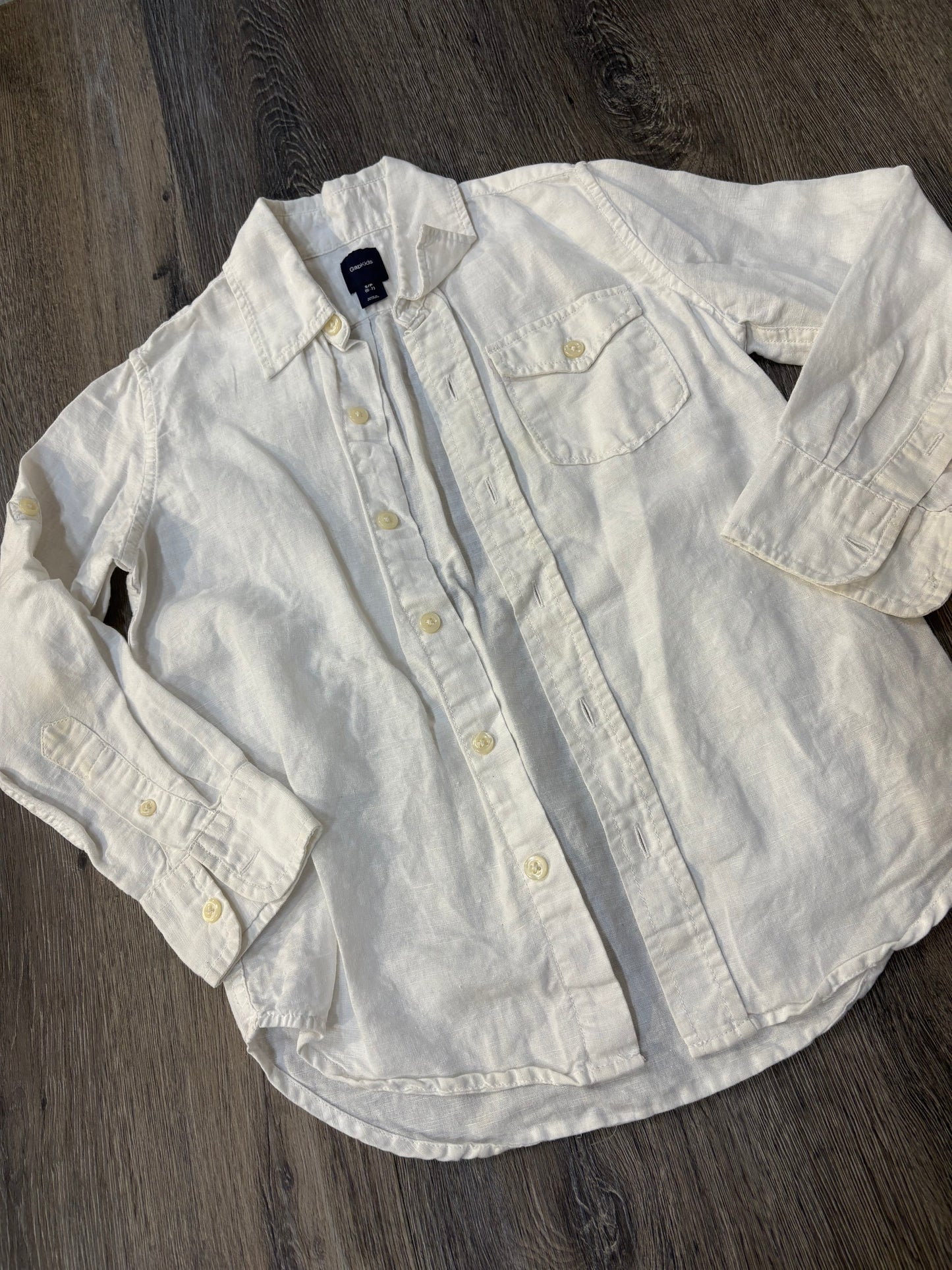 S (6-7) “Gap Kids” Button Down