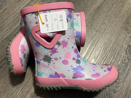 Size 7 “elements” Rubber Boots