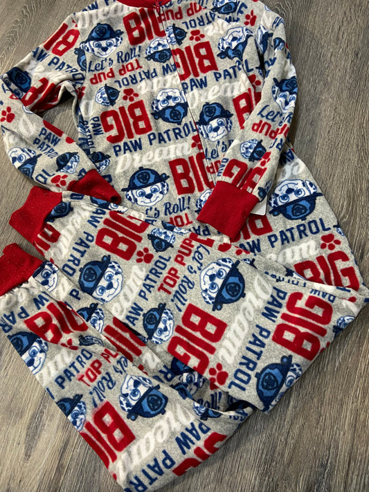 M (7-8) Fleece One-Piece