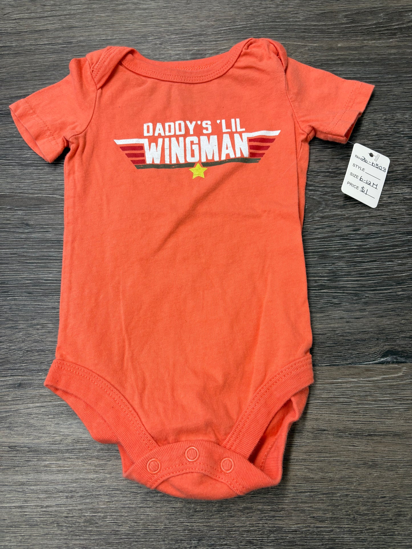 6-12 M “George” Onesie