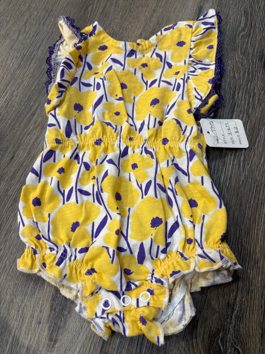 3-6 M “Monkey Bars” Romper