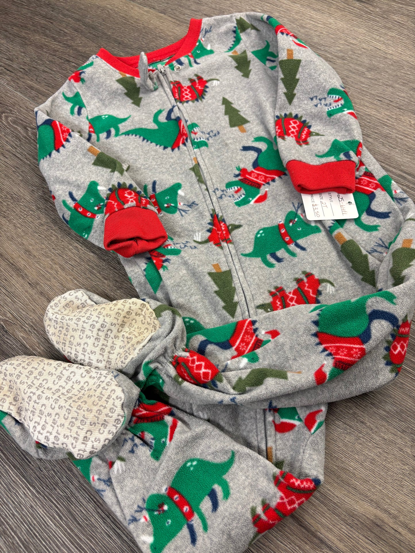 2T “Carter’s” Fleece Sleeper