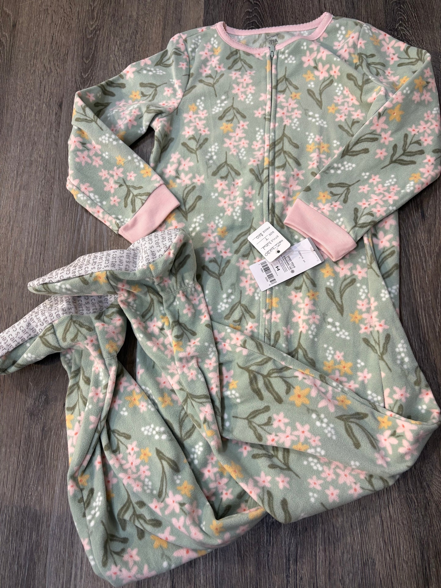 7 “Carter’s” Fleece One Piece *NWT*