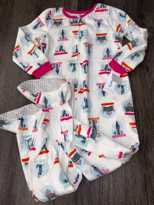 7 “Carter’s” Fleece One Piece *NWT*