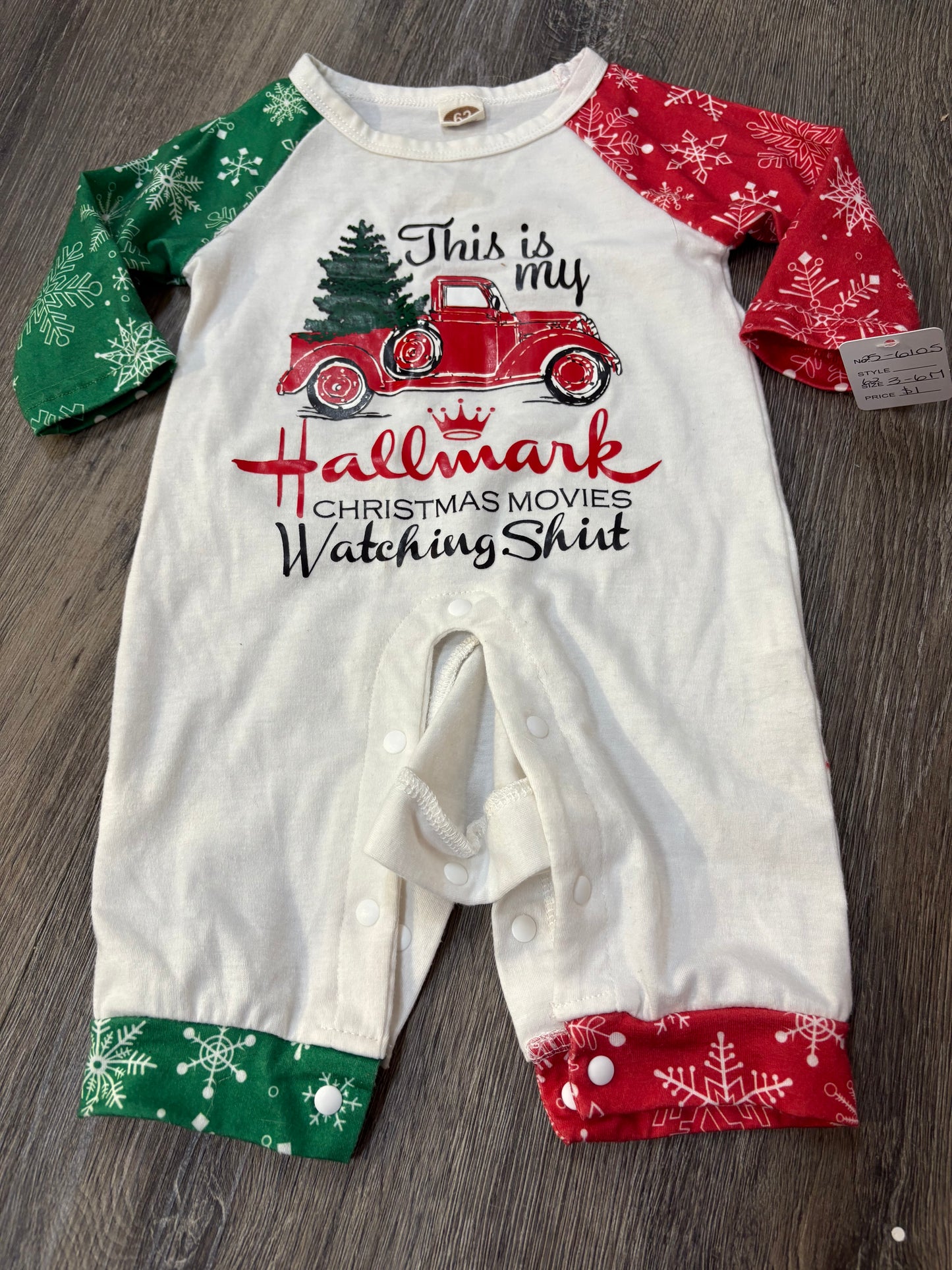62 (3-6 M) Romper