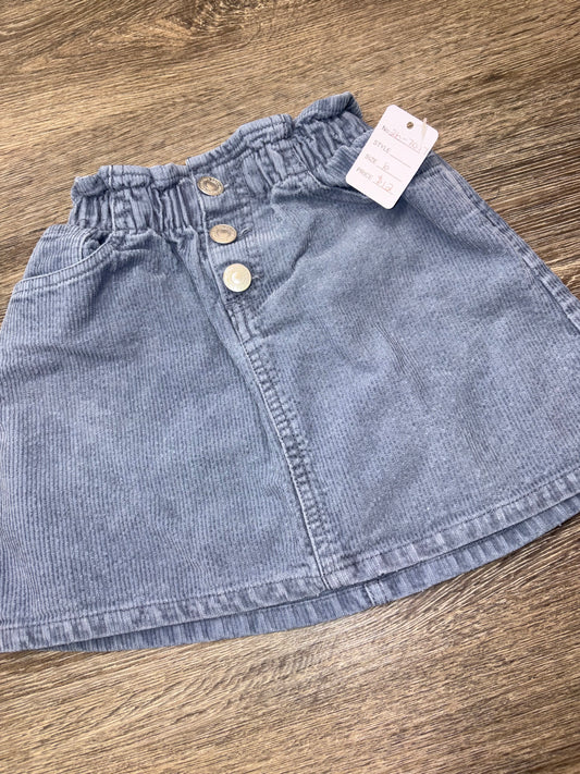 6 “Zara” Corduroy” Skirt