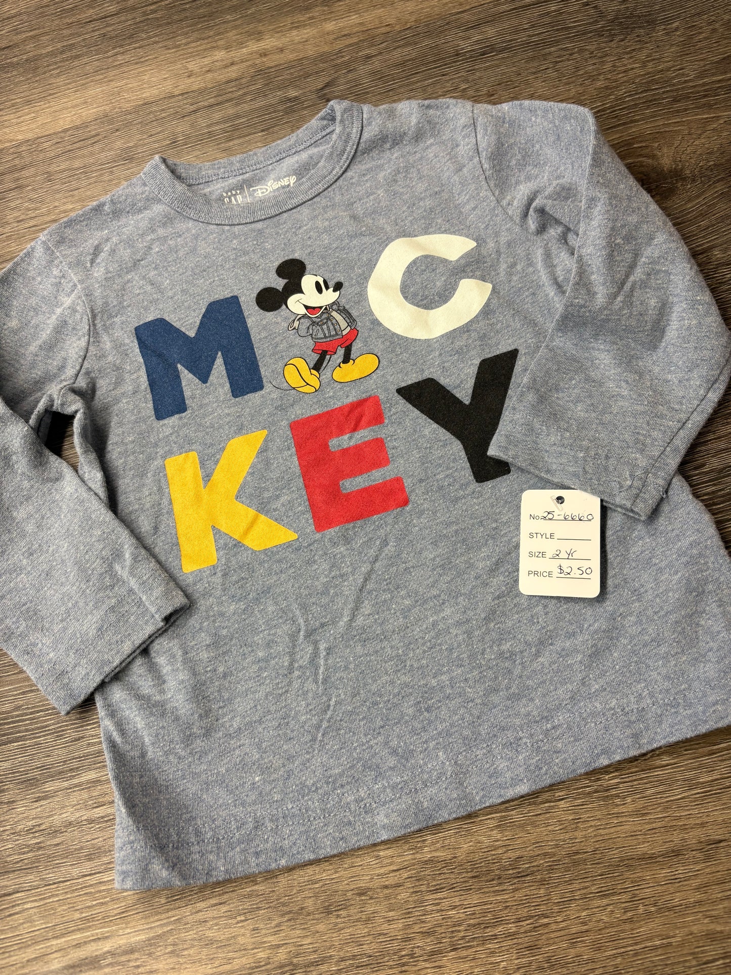 2 Yr “Gap” Shirt