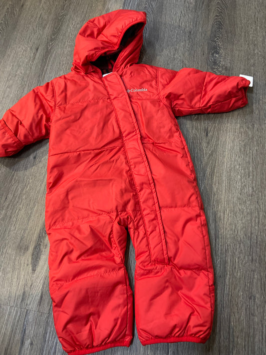 6-12 M “Columbia” Bunting Suit *LIKE NEW*
