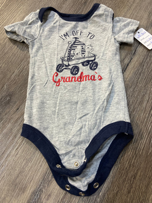 0-3 M “George” Onesie