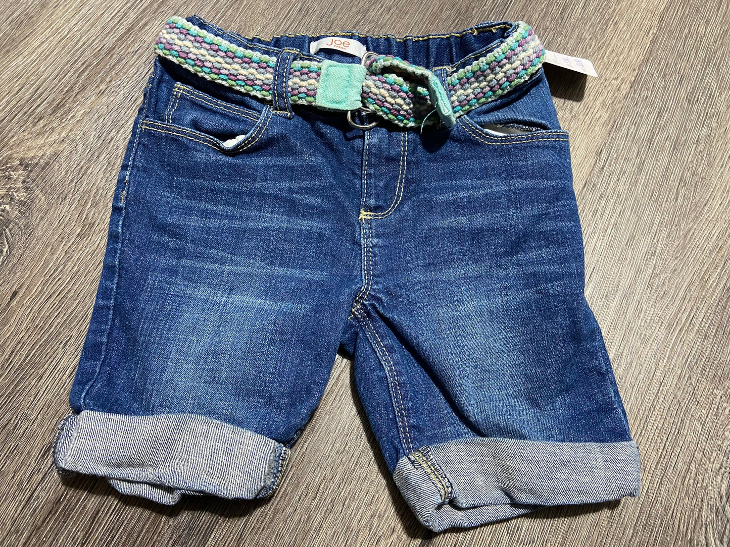 4 Yrs “Joe Fresh” Jean Shorts with Belt