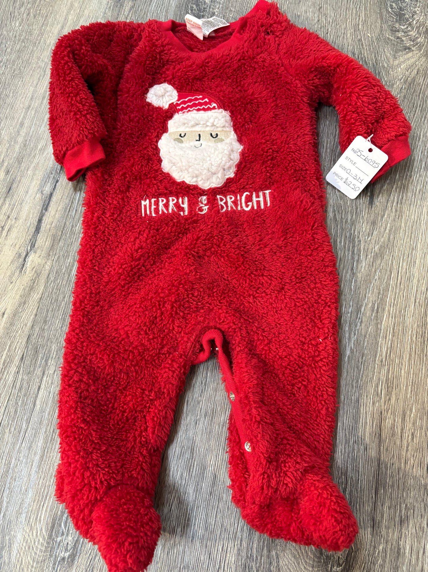 0-3 M “Kyle & Deena” Fleece Sleeper