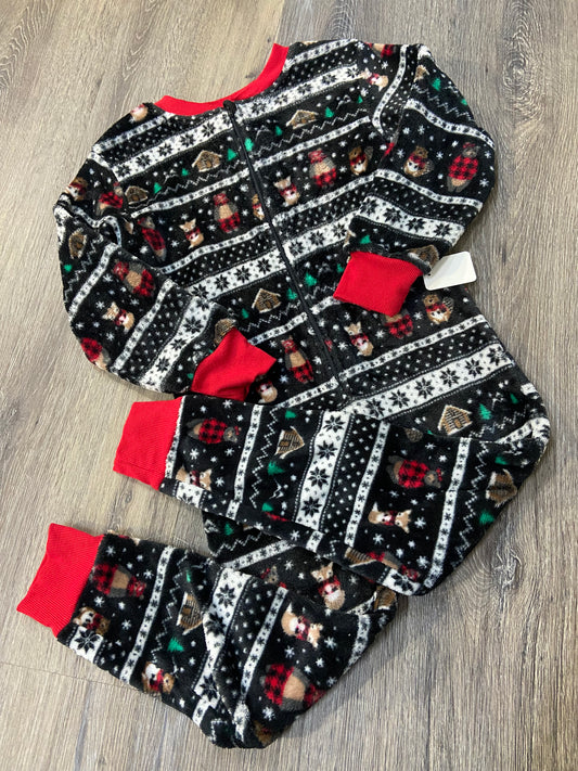 5-6 “Monkey Bars” Fleece One-Piece
