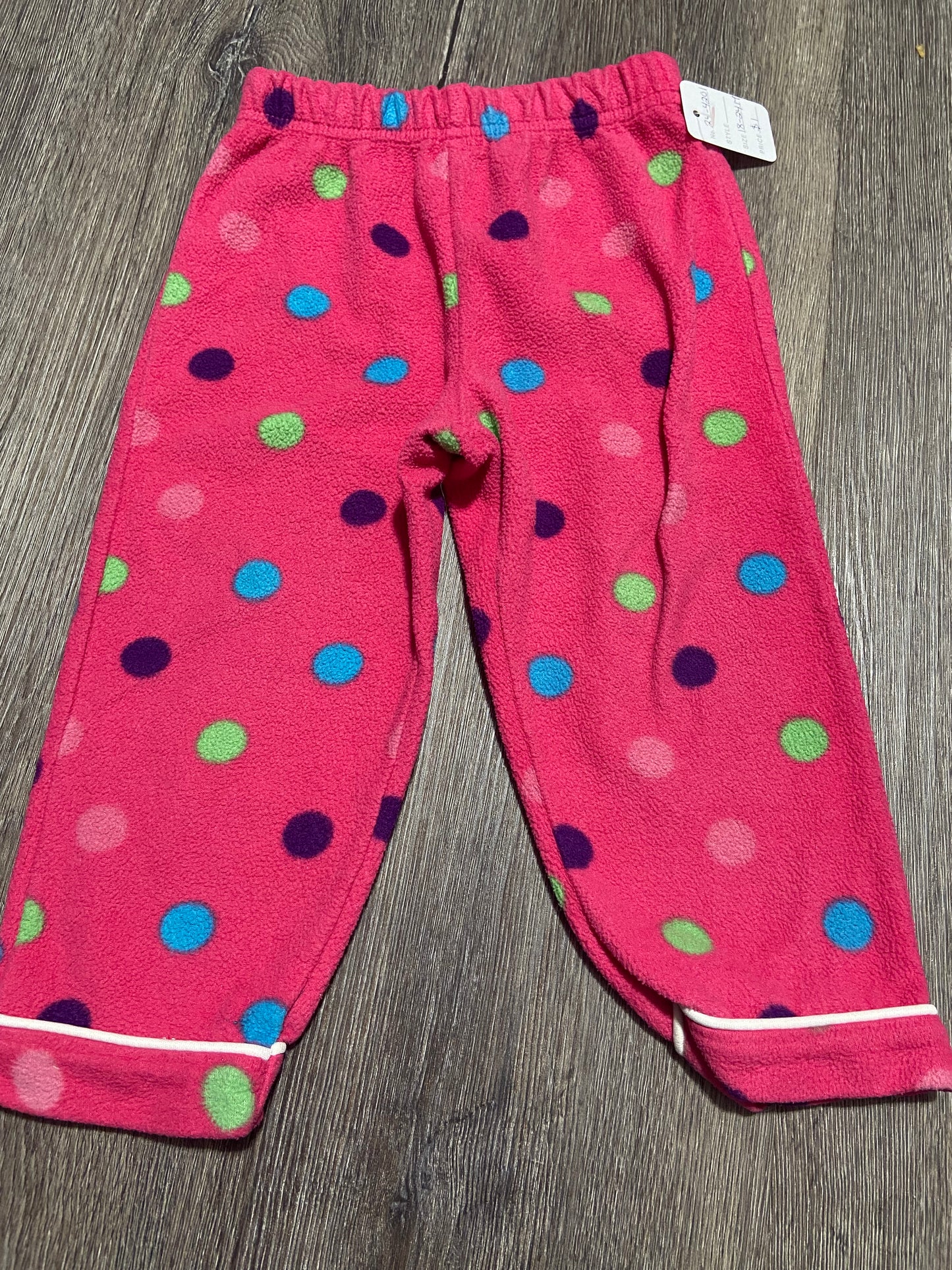 18-24 M Fleece PJ Bottoms