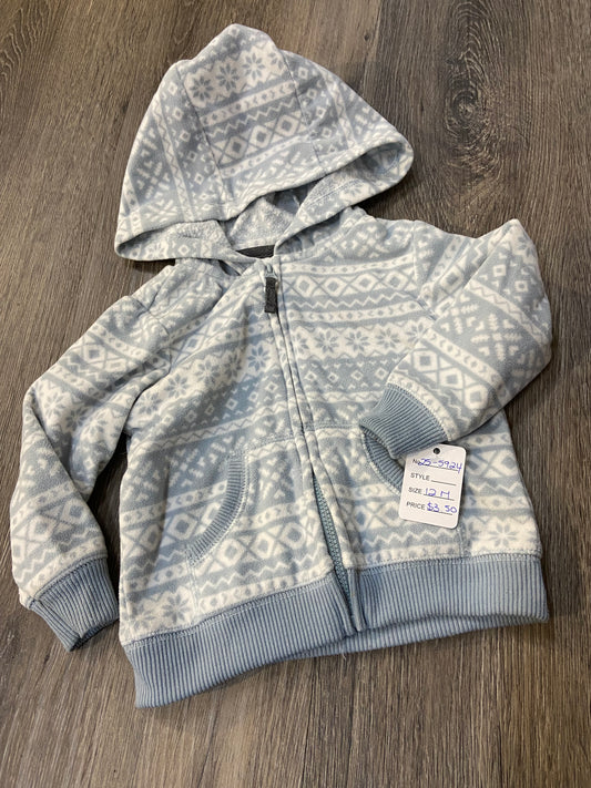 12 M “Carter’s” Fleece Hoodie