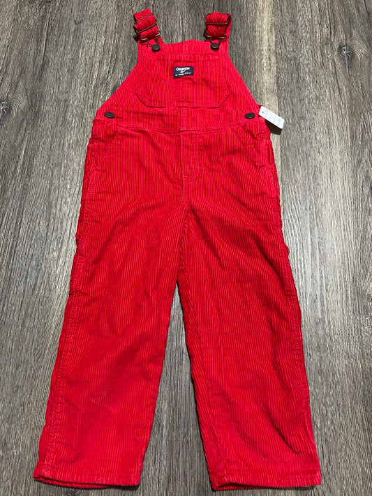 4T “Osh Kosh” Corduroy Overalls