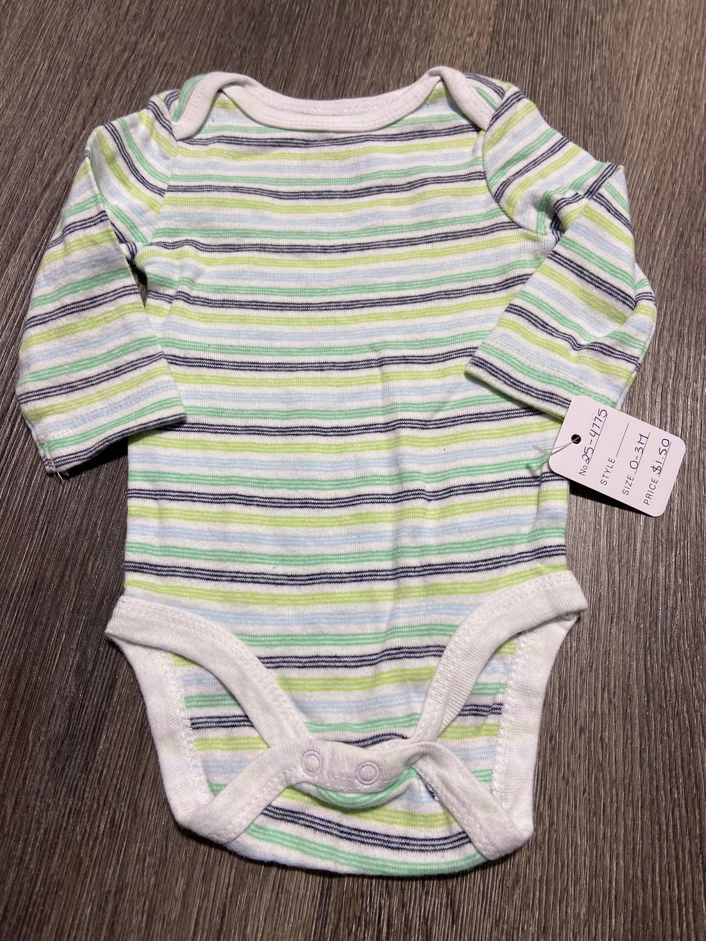 0-3 M “Circo” Onesie