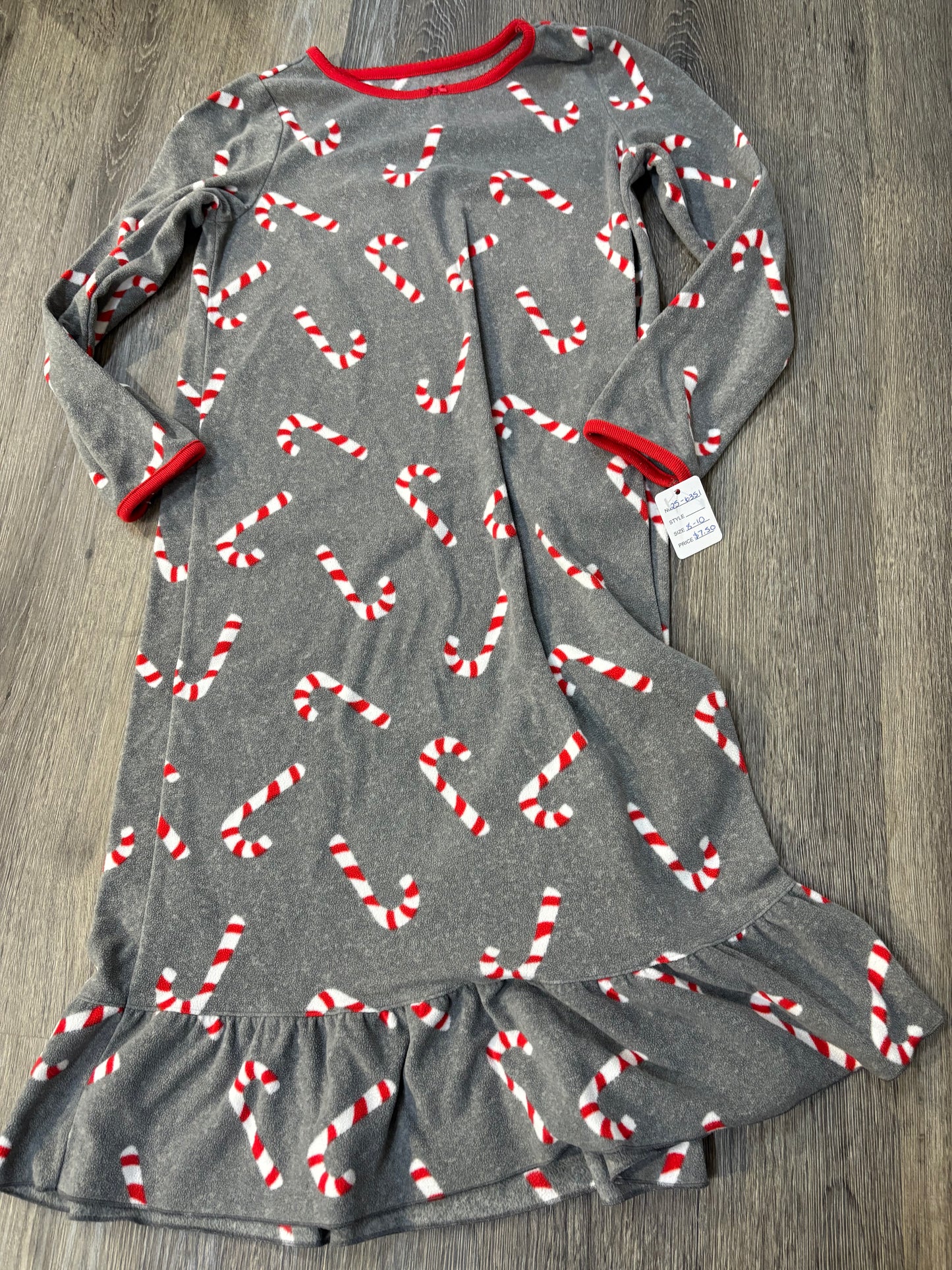 8-10 “Carter’s” Fleece Sleep Gown