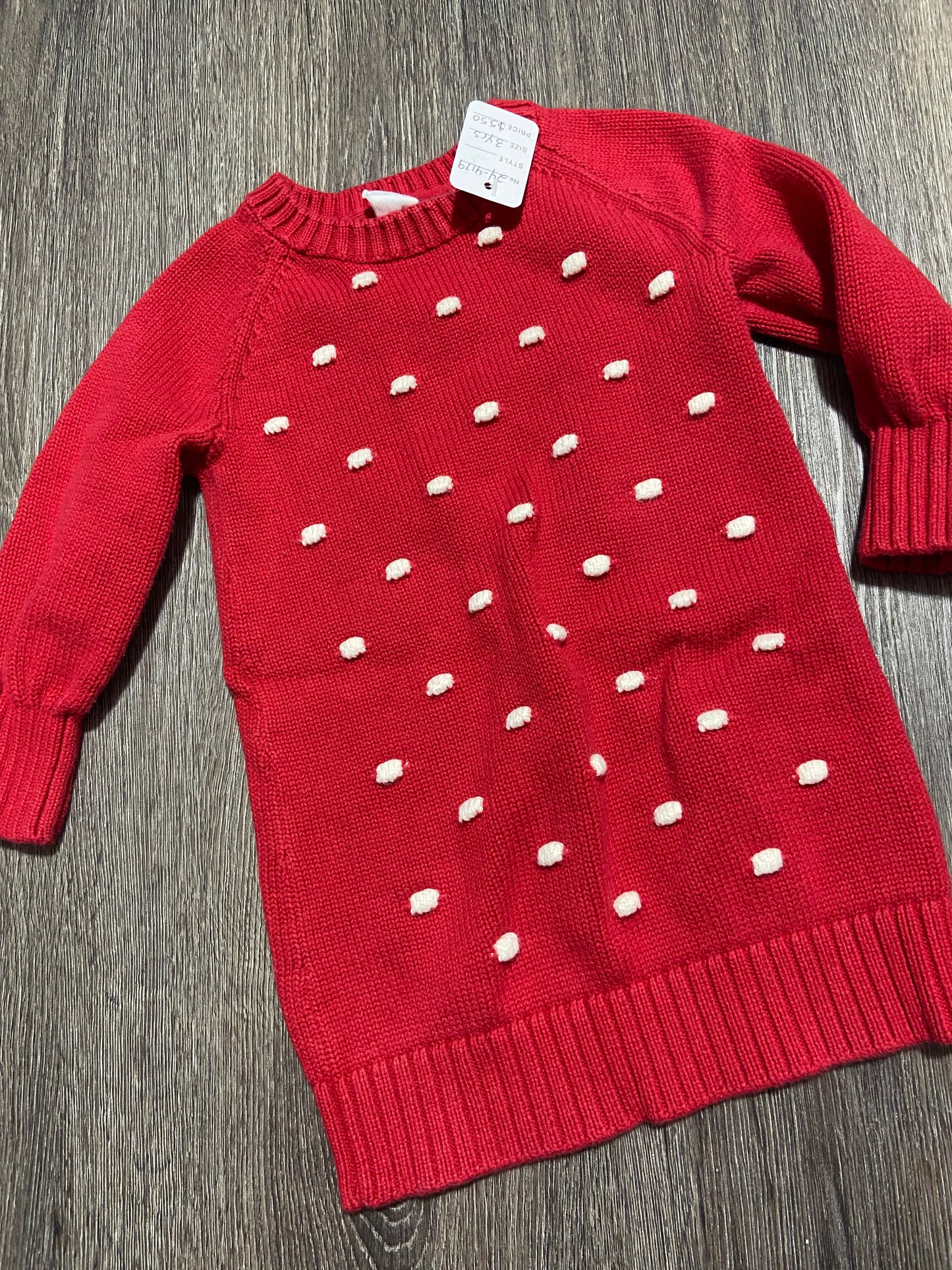 3 Yrs “Baby Gap” Sweater Dress