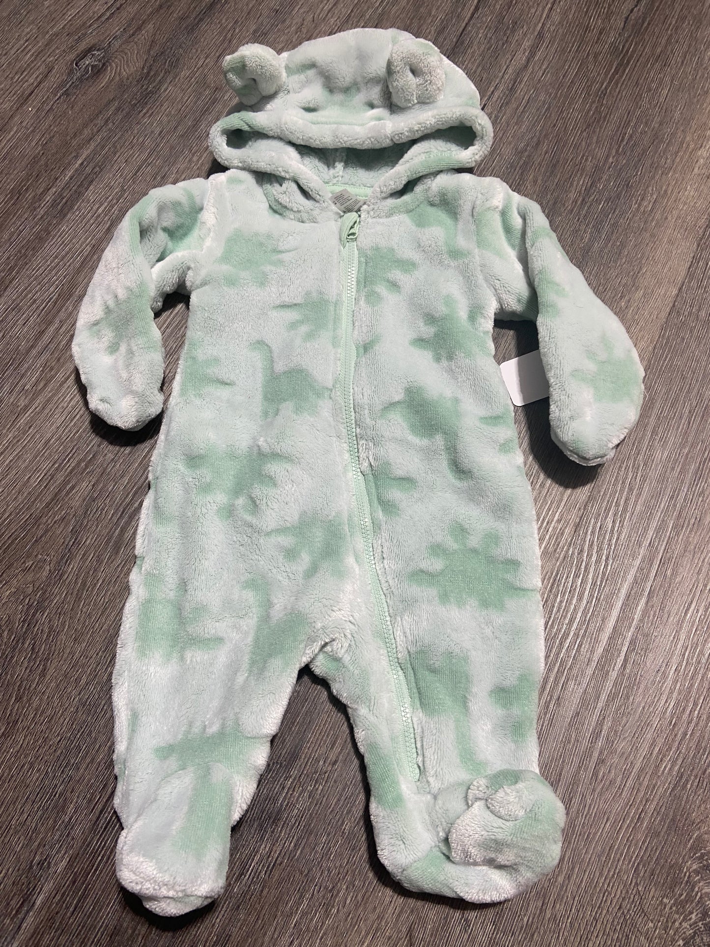 0-3 M “George” Fleece Bunting Suit