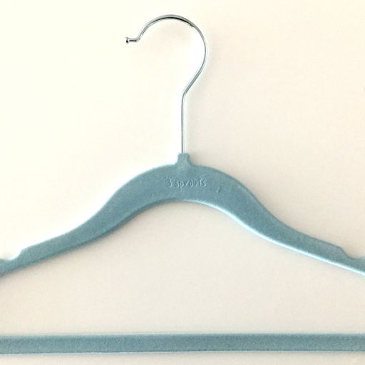 Blue Velvet Non-Slip Hangers- Pack of 10