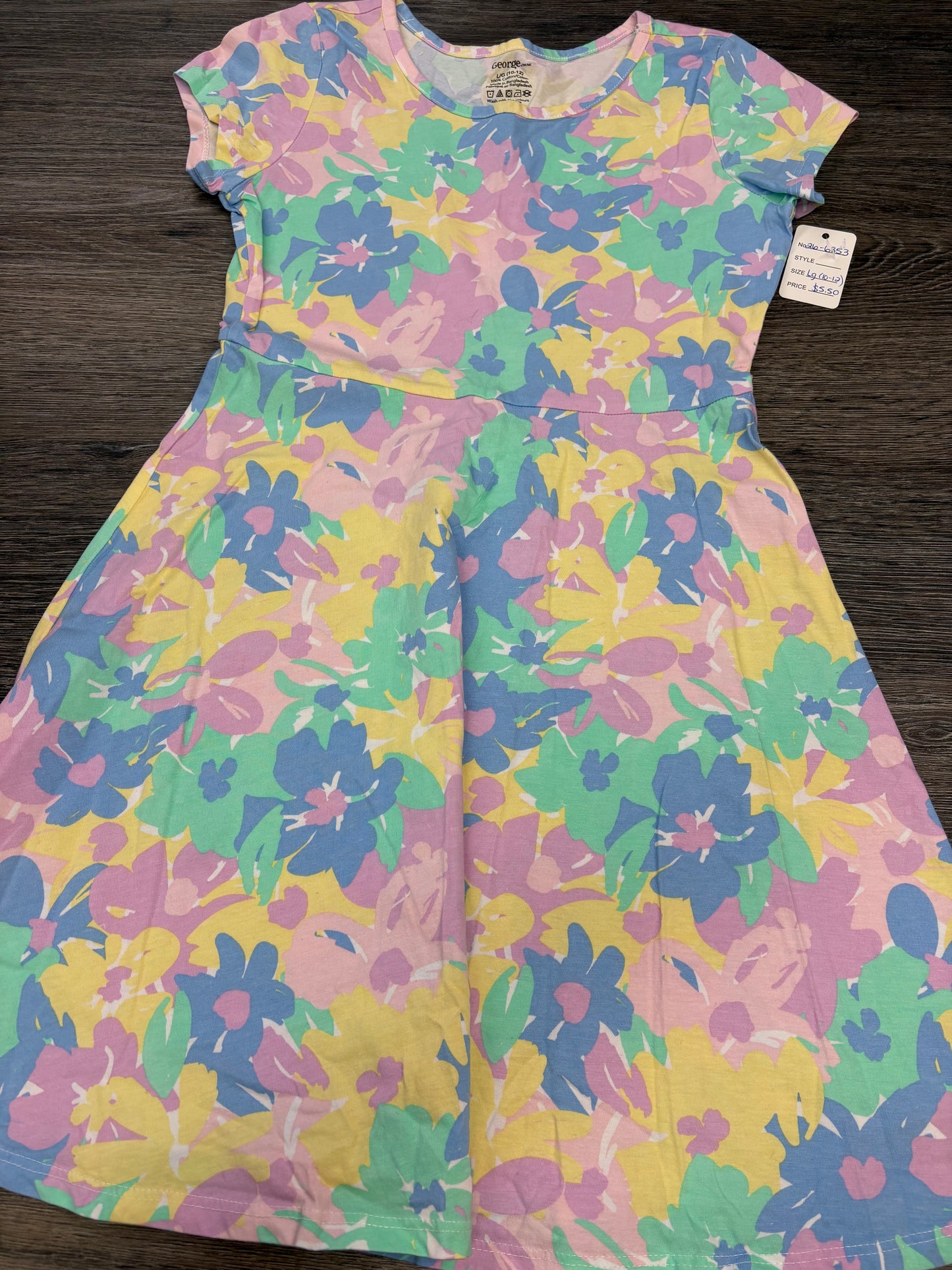 Lg. 10-12) “George” Dress