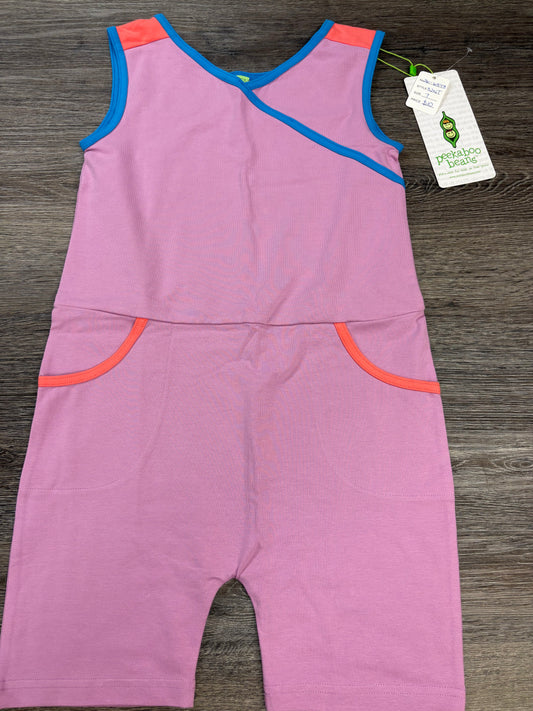7 “Peekaboo Beans” Romper *NWT*