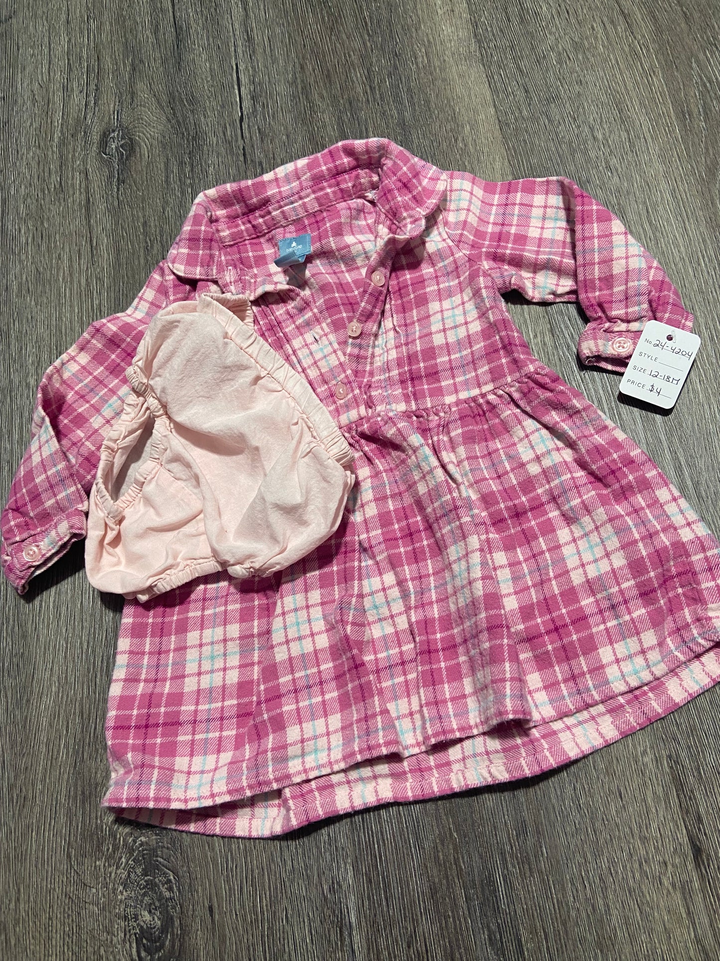 12-18 M “Baby Gap” Dress with Diaper Cover