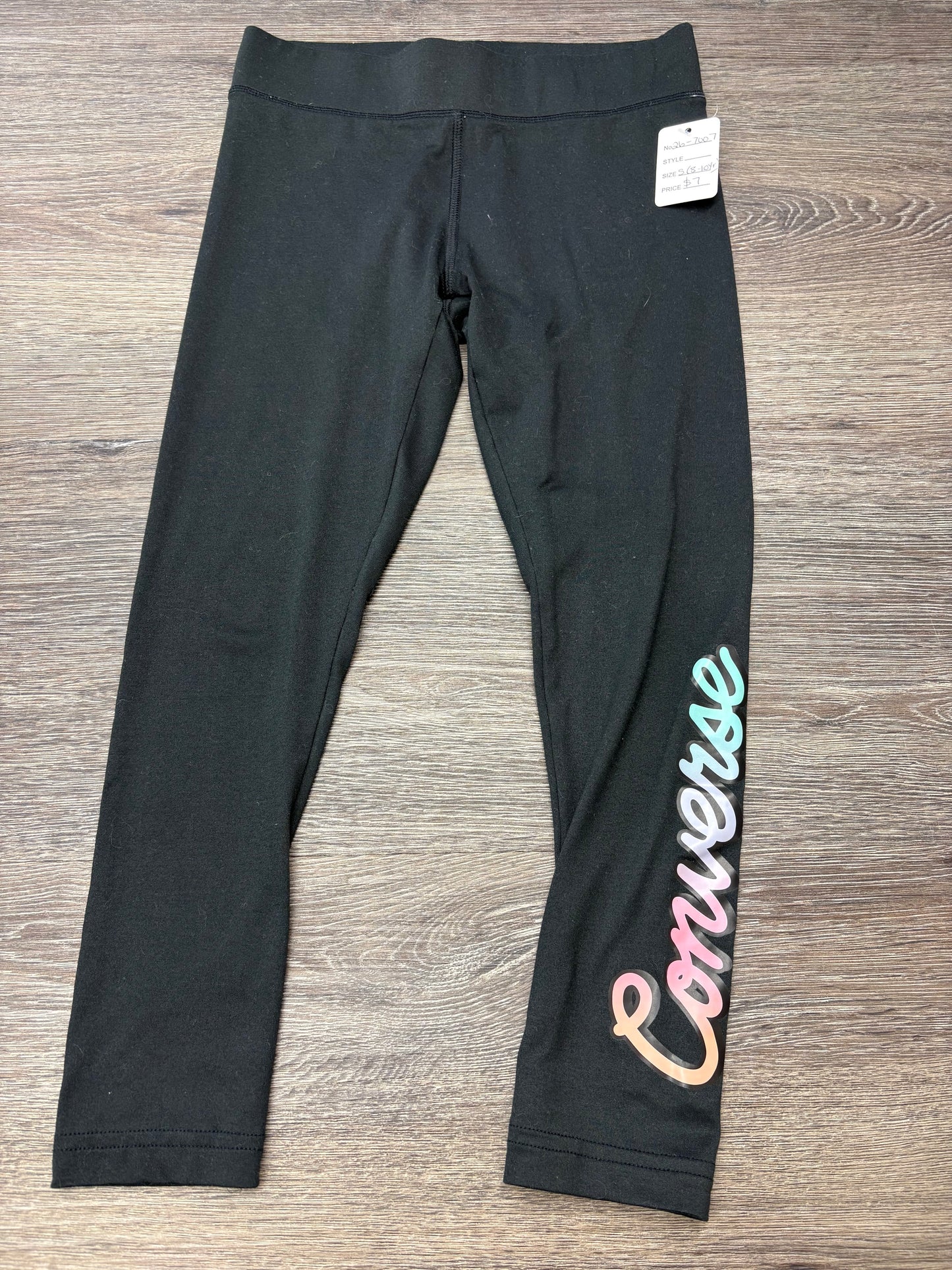 S (8-10 Yrs) “Converse” Leggings