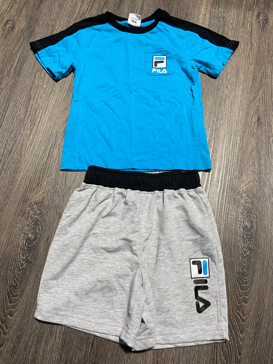 5/6 “Fila” Shorts and T-shirt