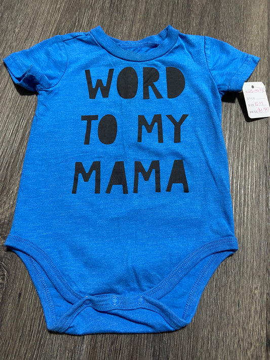 12 M “Okie Dokie” Onesie