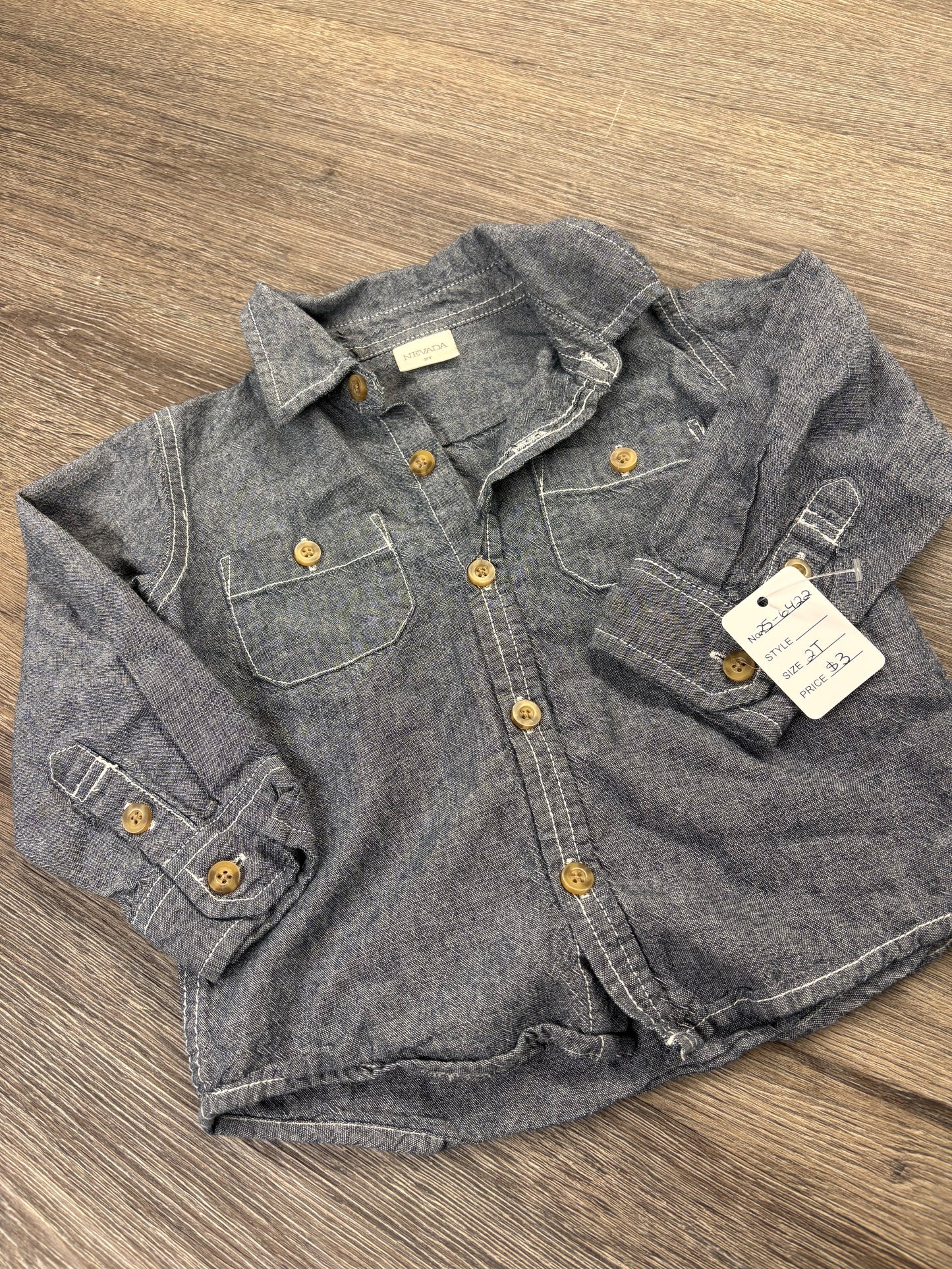 2T “Nevada” Button Down