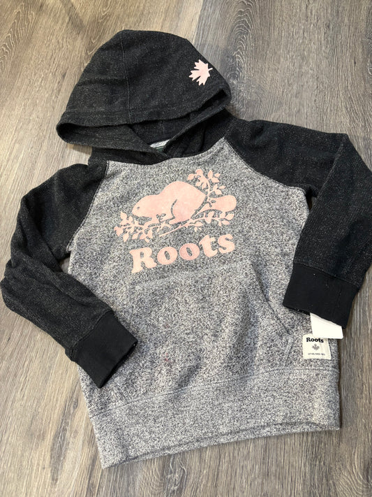 S (5-6) Yr “Roots” Hoodie *Light stain on pocket*