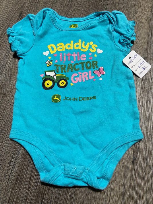 3-6 M “John Deere” Onesie