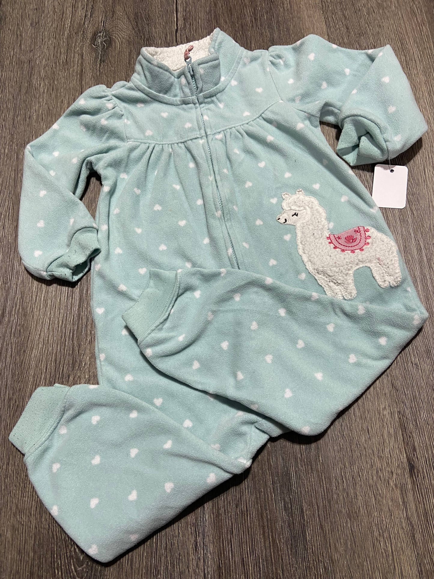 24 M “Child of Mine” Fleece Romper