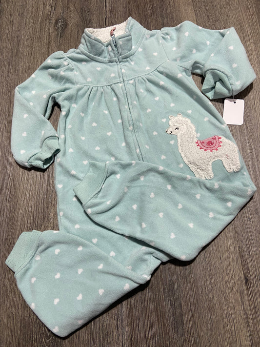 24 M “Child of Mine” Fleece Romper