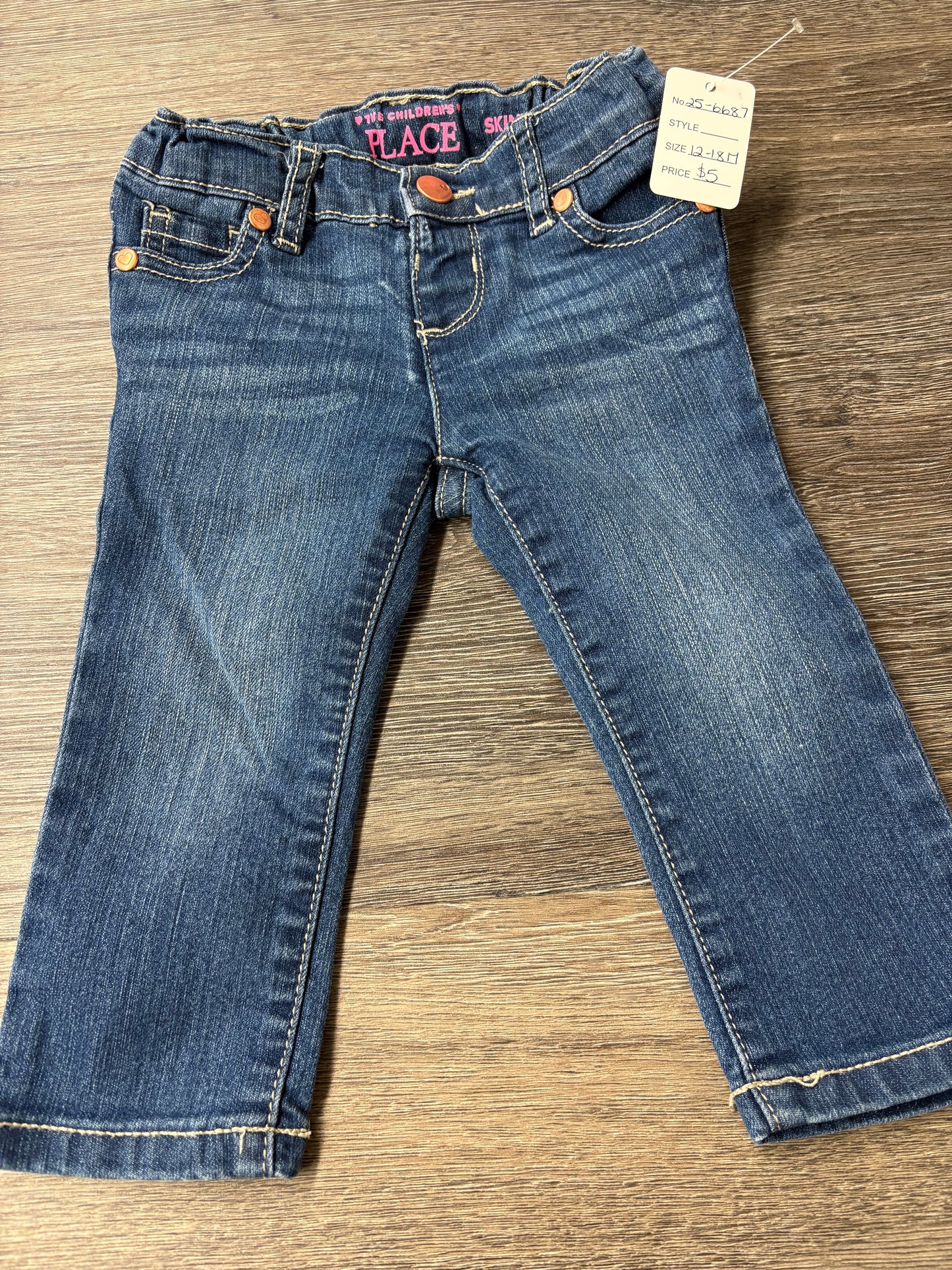 12-18 M “Children’s Place” Skinny Jeans