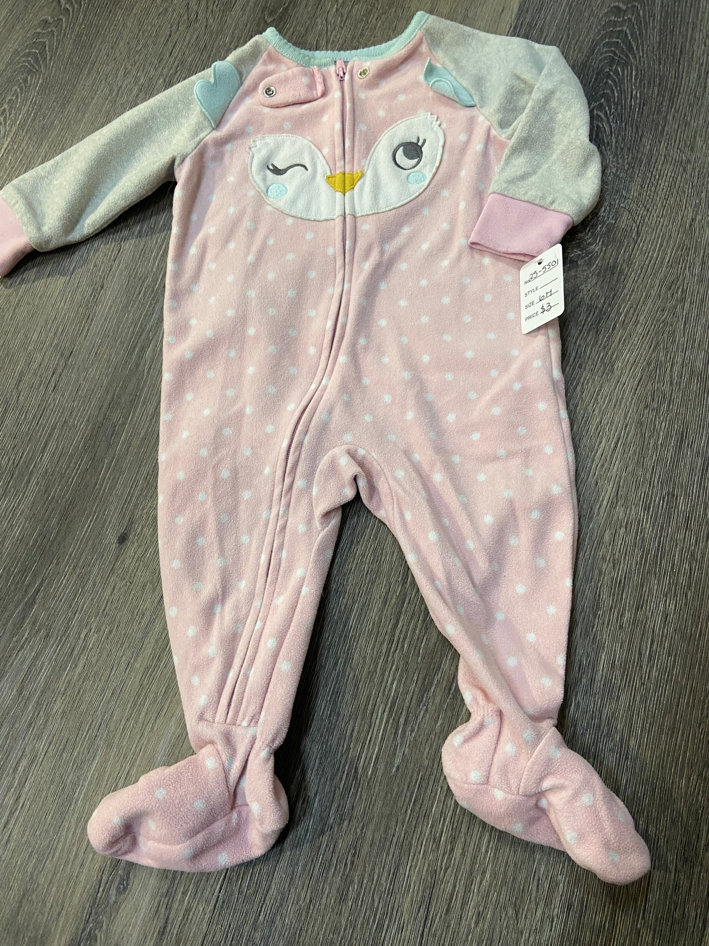 6 M “Carter’s” Fleece Sleeper