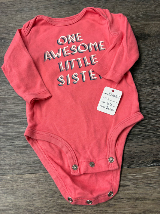 6 M “Carter’s” Onesie