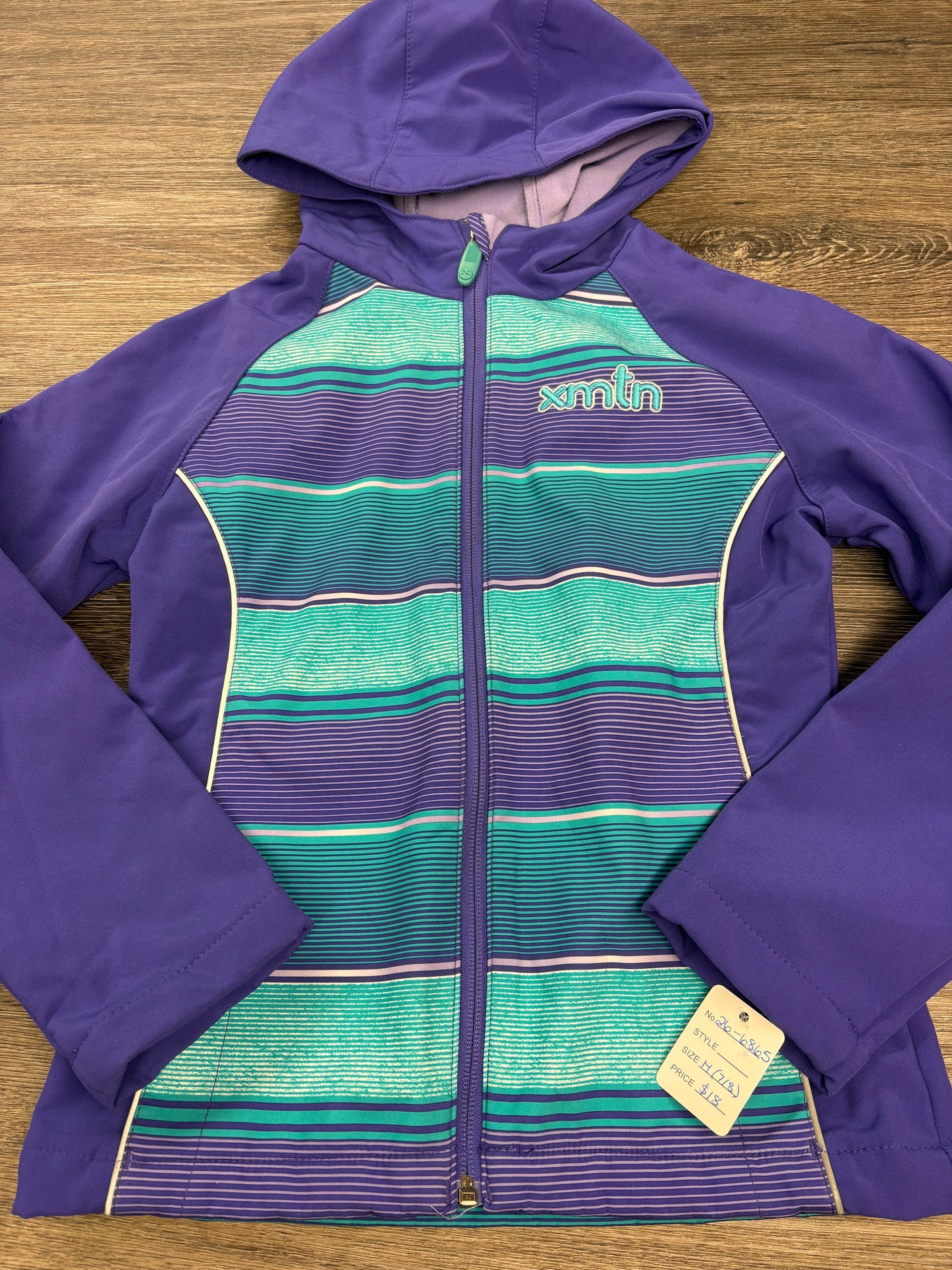 M (7/8) “xmtn” Fleece Lined Jacket