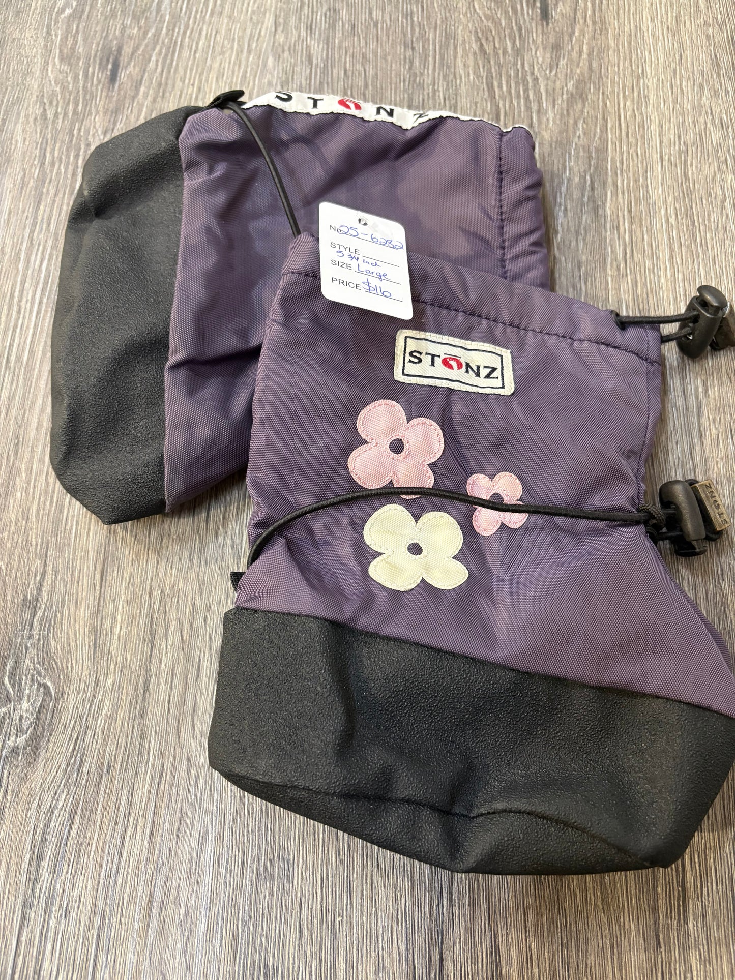Large “Stonz” Booties (Foot size inside 5 3/4 in.)