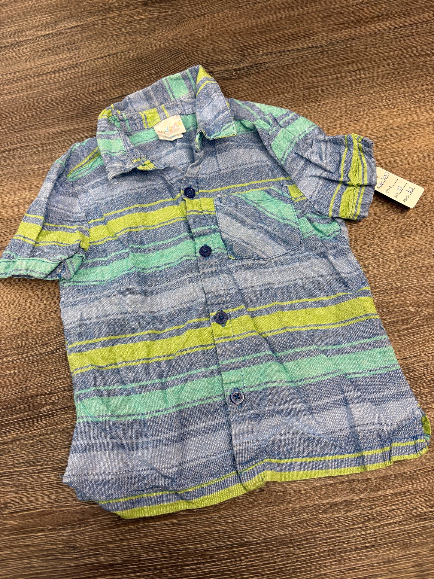 3T Button Down Shirt