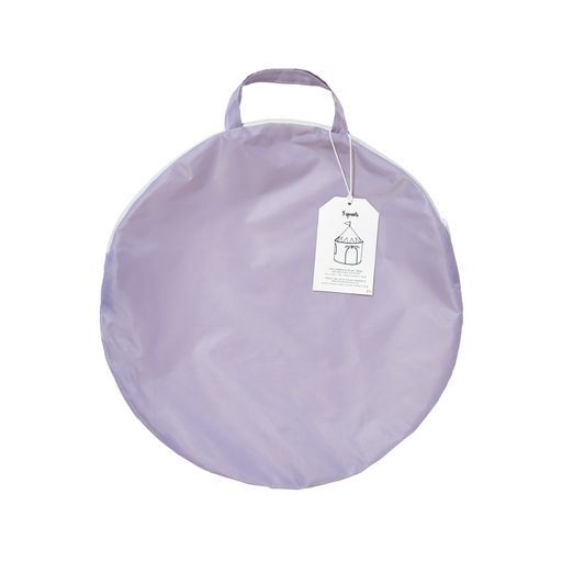 Recycled Fabric Play Tent Castle- Purple Iris