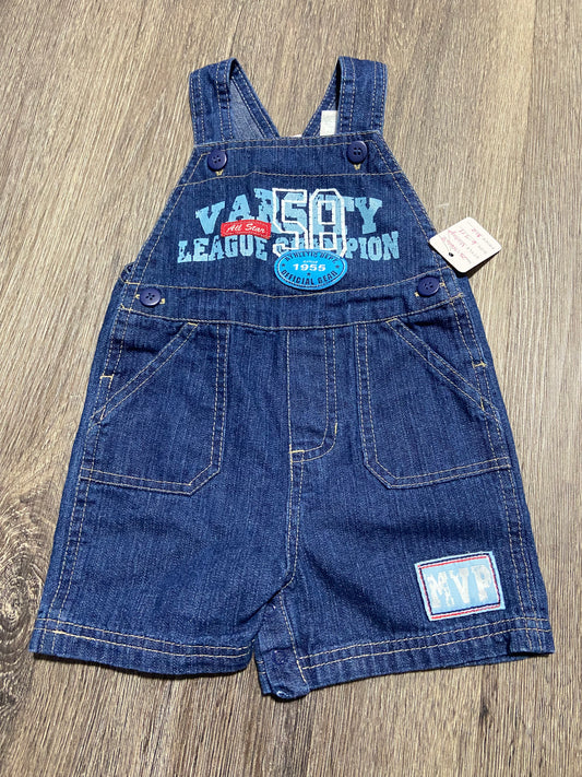 6-9 M “Baby Togs” Vintage Denim Shortalls