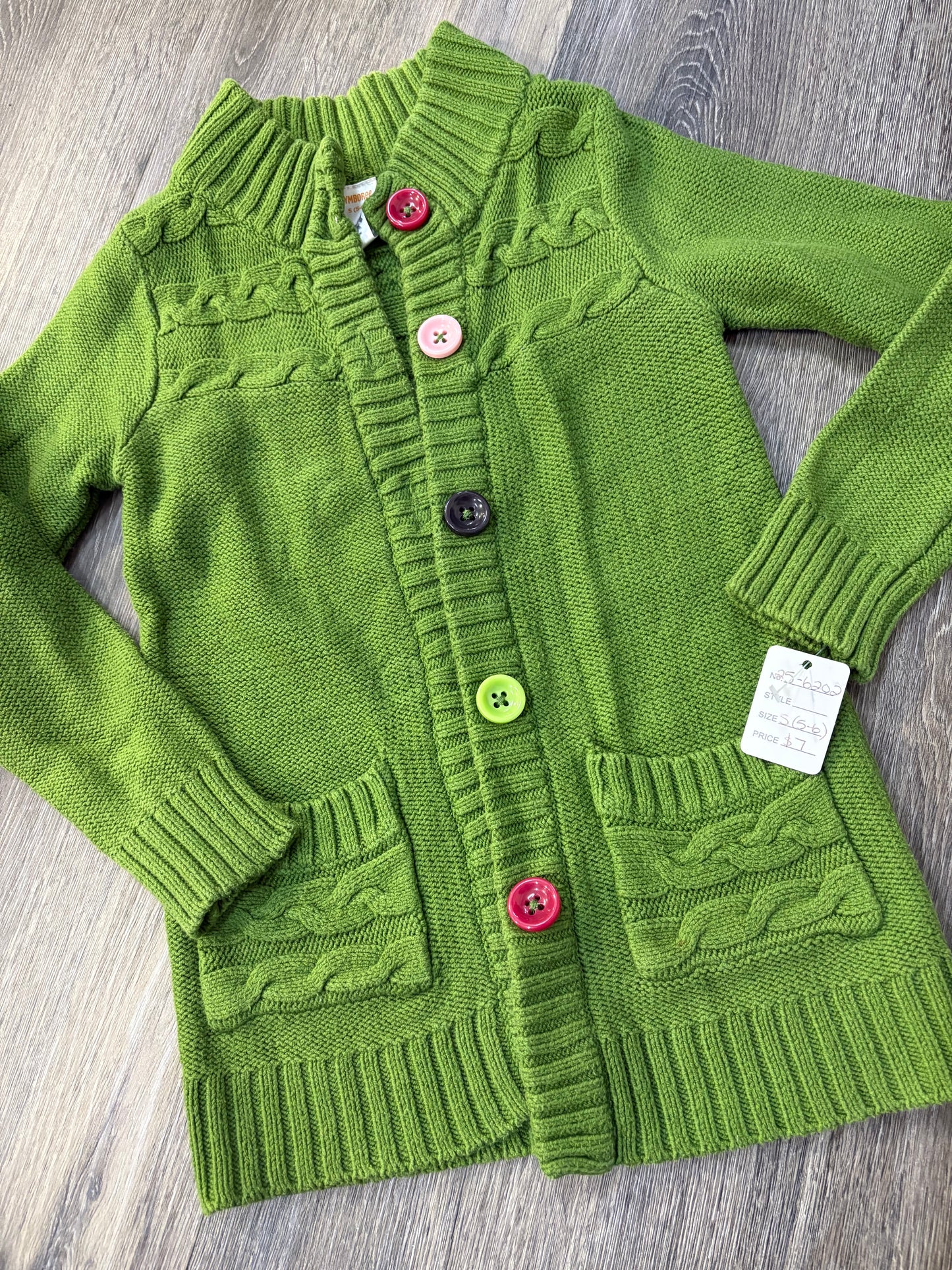S (5-6) “Gymboree” Cardigan