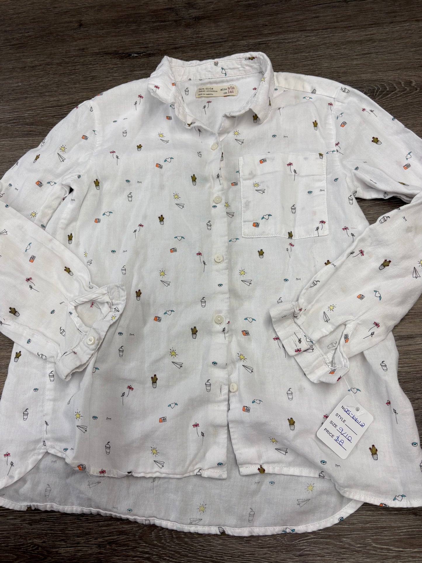 9/10 “Zara” Button Down