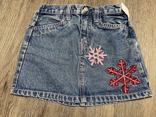 4 “Woodland” Jean Skirt