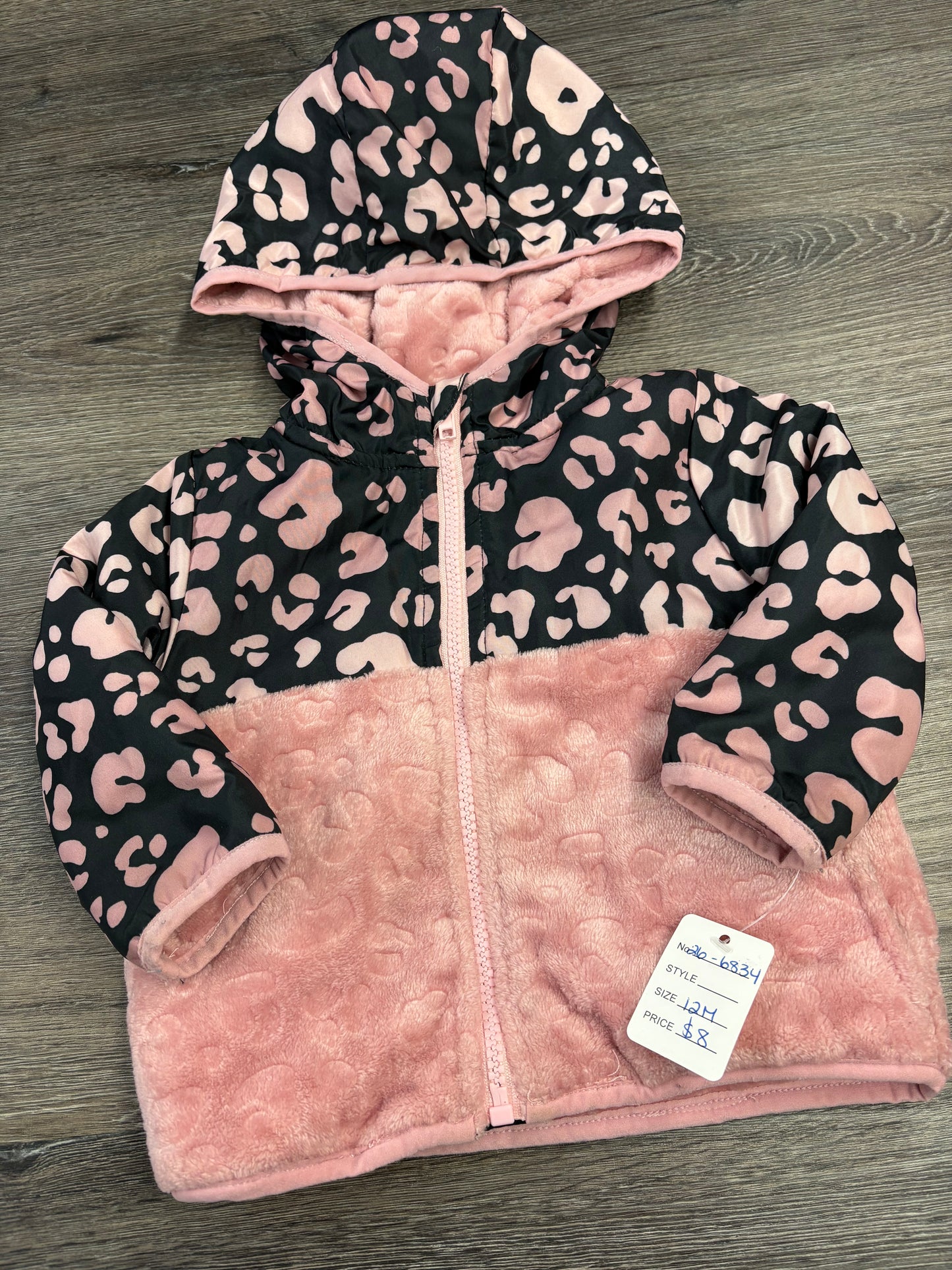 12 M “Penelope Mack” Fleece Lined Jacket