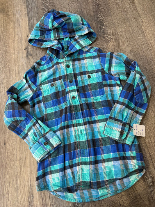 6 “Osh Kosh” Flannel Button Down